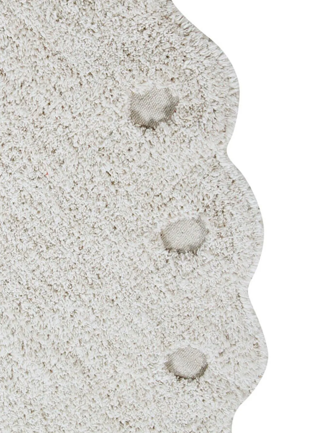 Lorena Canals Washable Rug Pinecone Ivory New