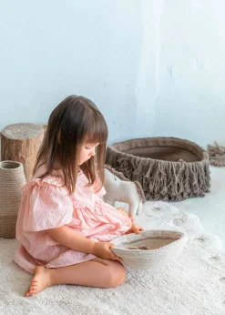 Lorena Canals Washable Rug Pinecone Ivory New