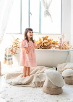 Lorena Canals Washable Rug Pinecone Ivory New