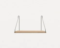 FRAMA White Stained Oak Shelf - 40 cm White/Black Sale