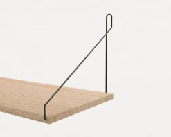 FRAMA White Stained Oak Shelf - 40 cm White/Black Sale