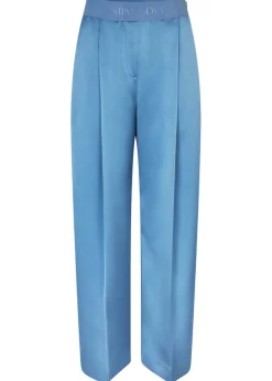 Stine Goya Wide Leg Long Pants Infinity Blue Hot