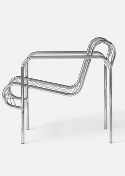 A. Petersen Wire Chair by Dan Svarth Steel Clearance