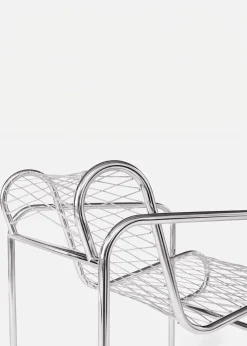 A. Petersen Wire Chair by Dan Svarth Steel Clearance