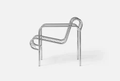 A. Petersen Wire Chair by Dan Svarth Steel Clearance