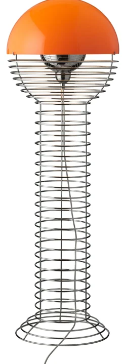 Verpan Wire Floor Lamp Orange Online