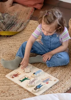 Kinder Sebra Wooden Chunky Puzzle