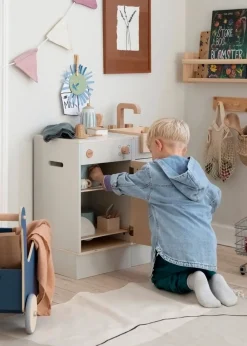 Kinder Sebra Wooden KIDchen Dishwasher