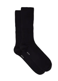 Aiayu Wool Rib Socks Black Sale