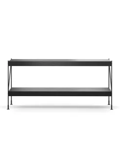 Audo Copenhagen Zet Storage System - H70 Black Steel / Black Oak New