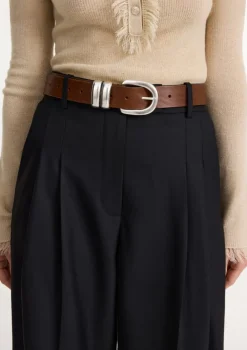 By Malene Birger Zoira Dark Brown/Silver Clearance